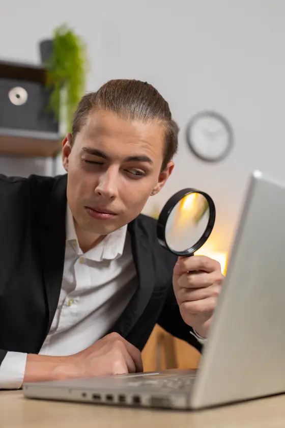 Financial Search fraudedetectie proces visualisatie