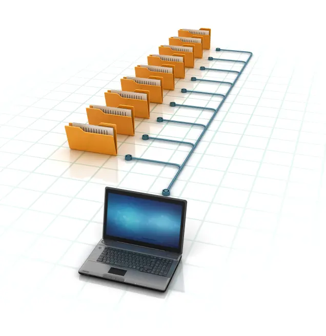 Procesautomatisering workflow diagram