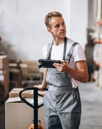 CMR document being processed by EasyData recognition technology