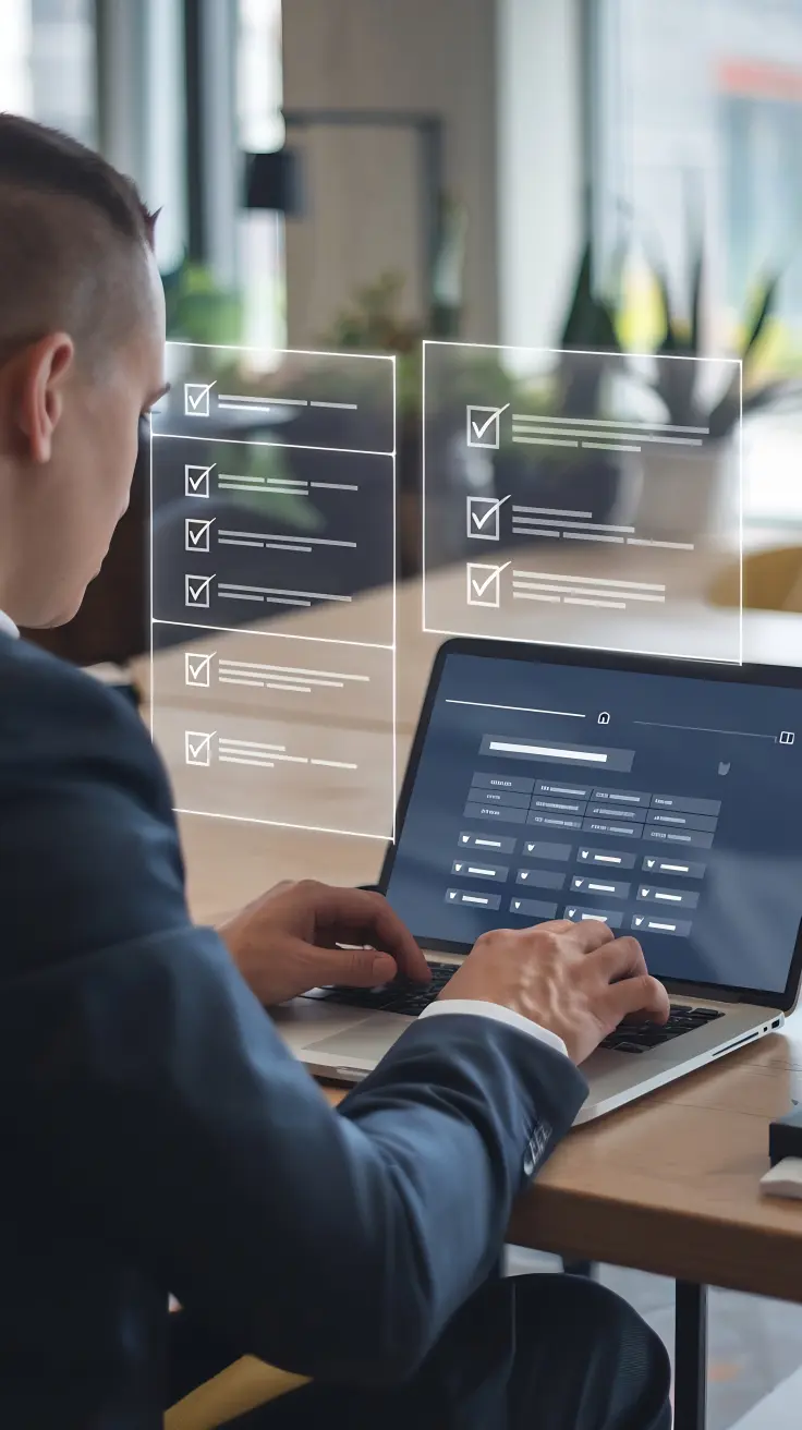 EasyData platform interface toont geautomatiseerde Excel-integratie