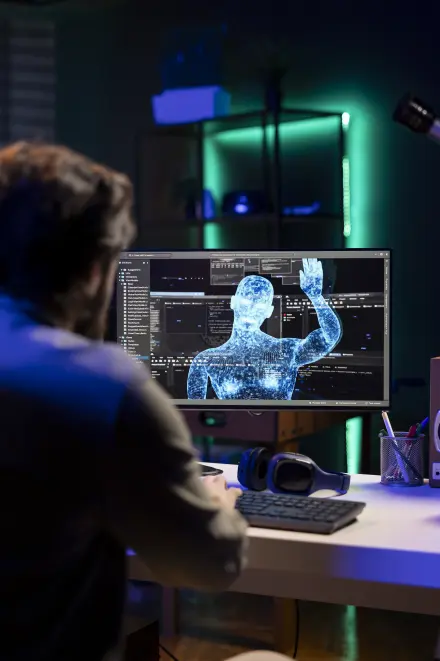 Software robot process flow automatisering