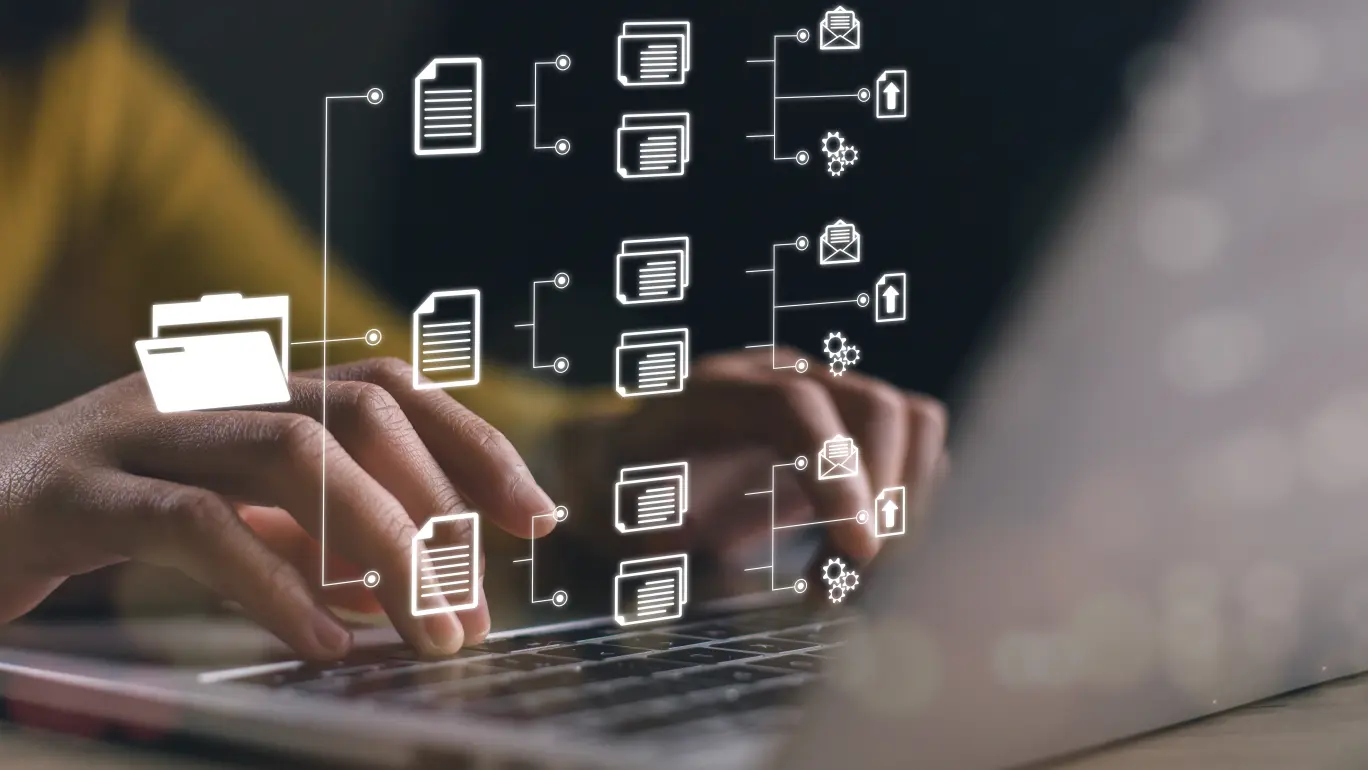 AI-gestuurde documentverwerking software in actie